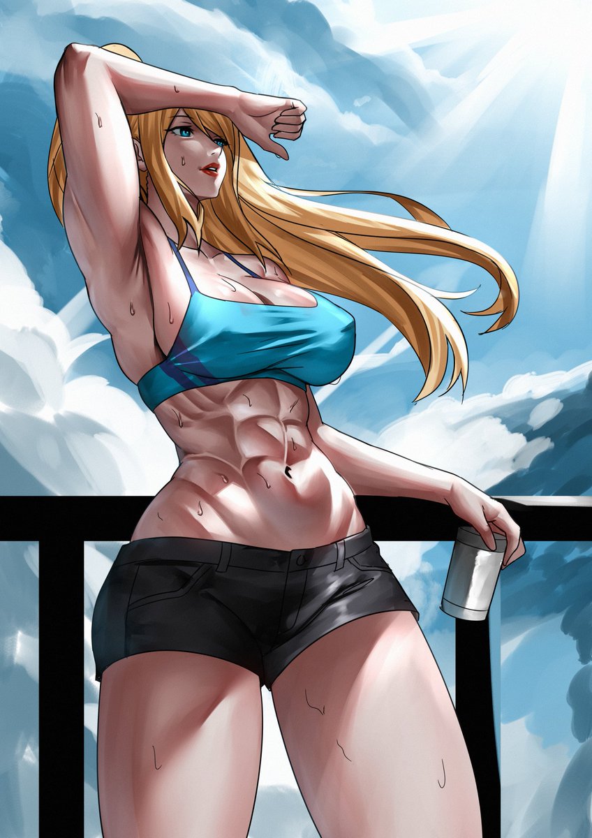 zinfian's tweet photo. Samus Aran from Metroid https://t.co/7WRvl2WtXH