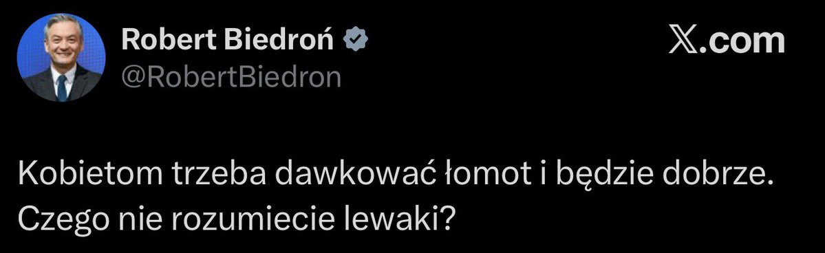 krypieuszek's tweet photo. @RobertBiedron https://t.co/QdaR1XJA49