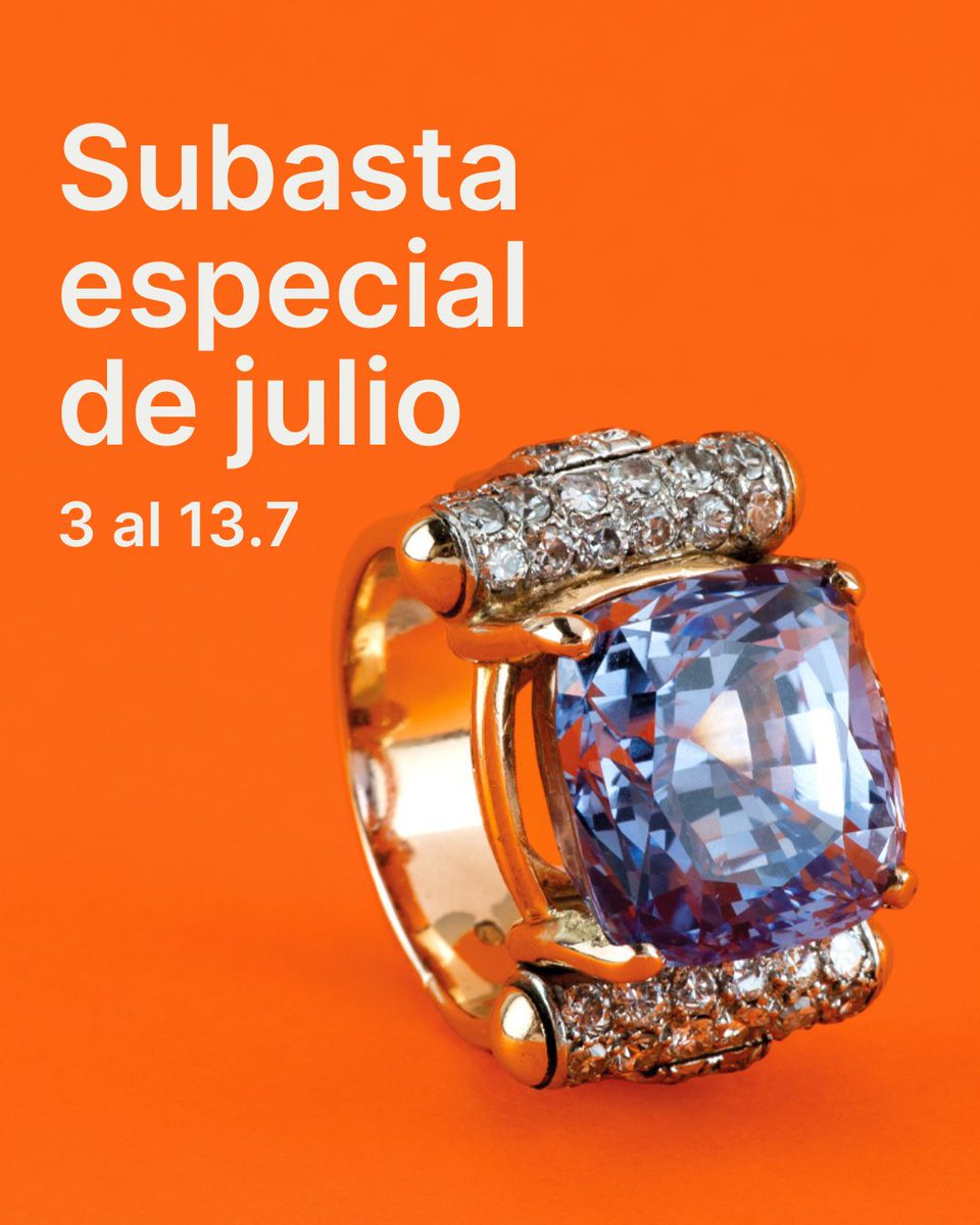 Preseamontes's tweet photo. Ya disponibles todos los detalles de la subasta especial de joyas correspondiente al mes de julio de elMONTE de Fundación Montemadrid en subastas1702. https://t.co/Rlb2ZSsOcZ #SubastasOnline #Subastas #Joyería #MontesDePiedad https://t.co/BPpaWSHYM3