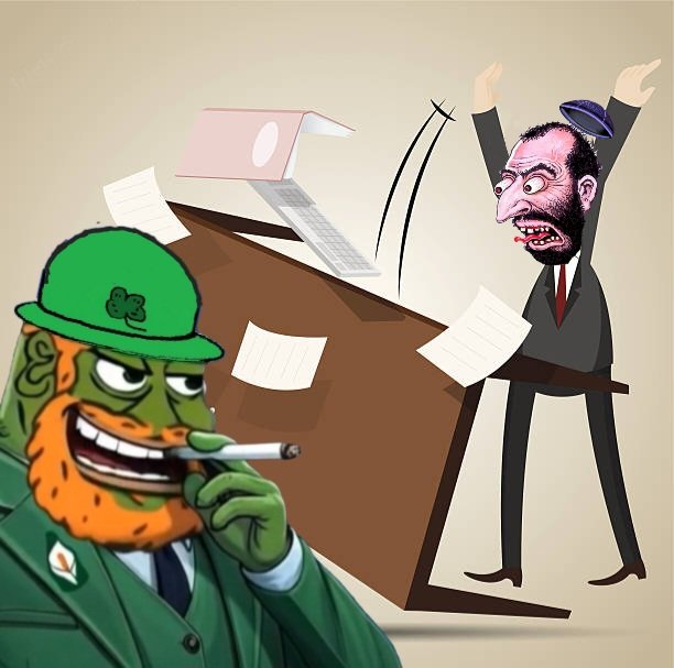 GroyperIrishist's tweet photo. I make em flip their own tables
#Triggered #REEEEEEEE https://t.co/tdMayRPRuA