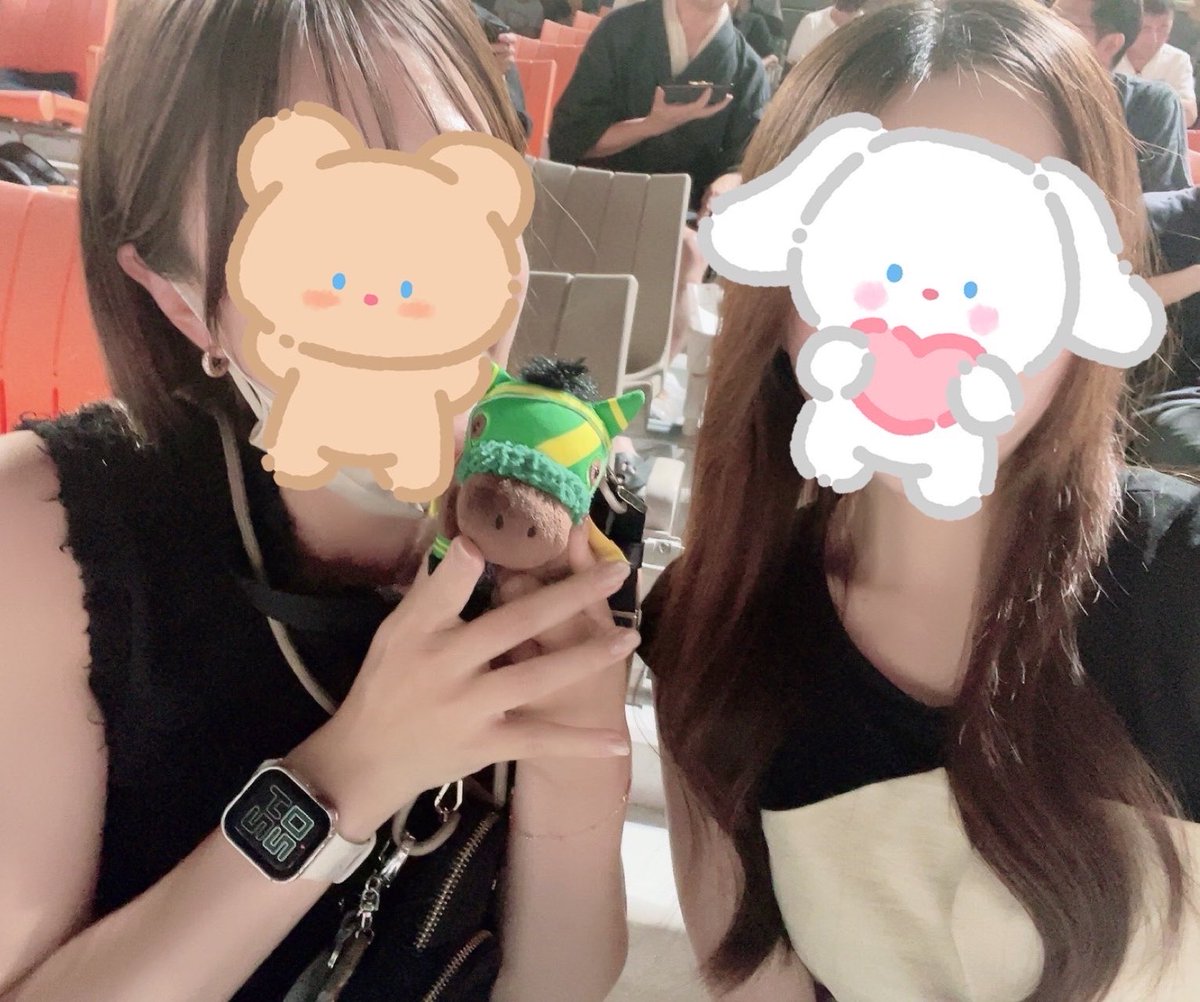 uma_run_'s tweet photo. 帝王賞🎶今年もまどちゃんたちが席とっておいてくれて感謝感謝🥲🩵
ディクテオンには大拍手、アウトレンジも！！たのしかったー！！！^_^ https://t.co/NAtXOapaN3
