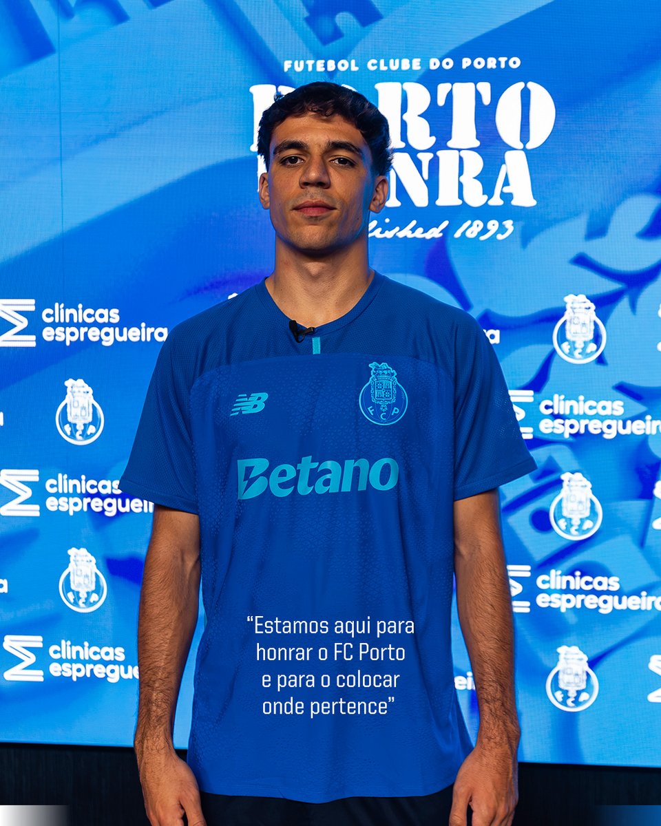 FCPorto's tweet photo. "Honrar o FC Porto e colocá-lo onde merece" 💙

Declarações Gabri ➡ https://t.co/u5QTaJvSCd https://t.co/IMw9oENVgu