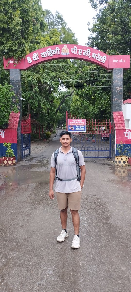 Udayraj7252's tweet photo. उत्तर प्रदेश पुलिस उप निरीक्षक नागरिक पुलिस पद के लिए शारीरिक दक्षता परीक्षा पास की,तथा भर्ती प्रक्रिया का तीसरा पड़ाव सकुशल पार किया। 
4.8 कि•मी• 25:28:00 मिनट.

#Dated :- 30/06/2026
#Place :- 08BN BATTALION PAC, BAREILLY https://t.co/ejtvJjAhb3