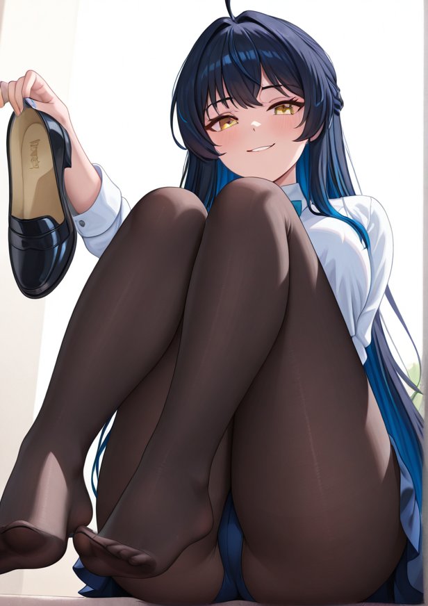 Elena_2dfd_'s tweet photo. After a long day at work, all that walking and hard effort~
It's so nice to finally be able to relax and take my shoes off~ my feet feels so hot! You can see steam coming out 🤭

Mmm? What's wrong? 

Oh. You're one of those huh 🫦
Look at you already huffing heavily~ pervert~ 🤭 https://t.co/nM8vRMLu9t