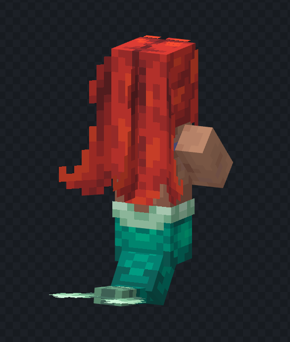 Wardni_ku's tweet photo. Ariel is retired🚬| Commission for @Cytooxien 🧜♀️
#Minecraft #Blockbench #model #lowpoly #pixelart #voxelart #MinecraftCreator #Cytooxien https://t.co/XA1b56g9dX
