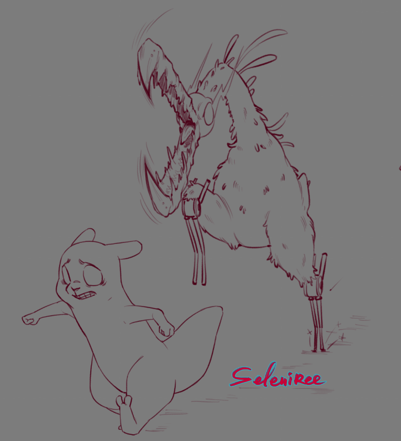 SelenireeArt's tweet photo. #Rainworld #rainworldfanart #artistsontwitter #digitalart https://t.co/fWImDTB94A