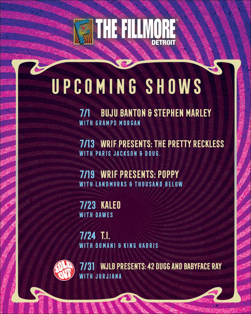The Fillmore Detroit tweet media