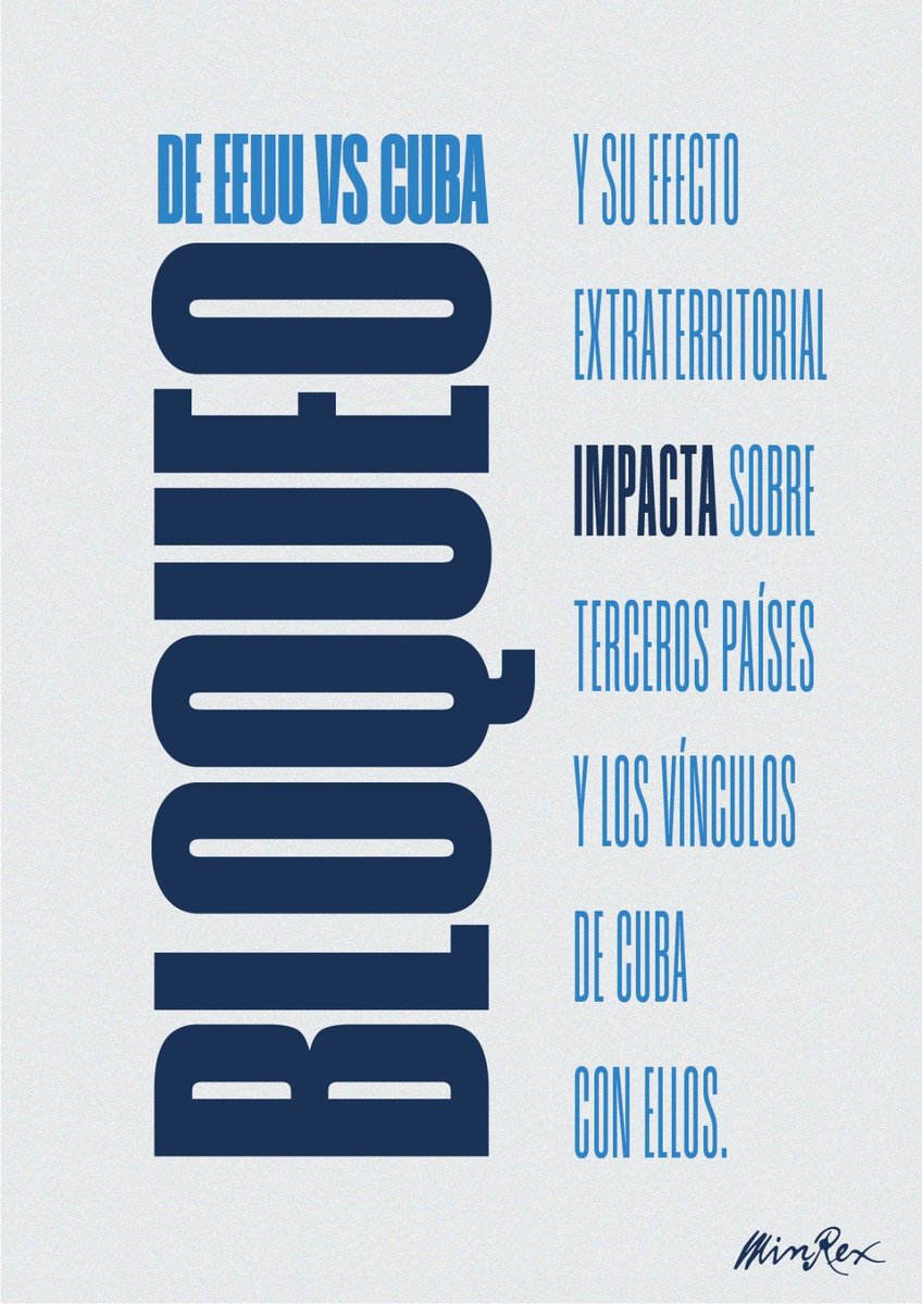 Orestes_PP's tweet photo. 🧱BLOQUEO VS CUBA🧱 Y SU EFECTO EXTRATERRITORIAL.

No te dejes engañar.

A ti también te afecta.🫵

#TumbaElBoqueo https://t.co/1ZzUJc6K7q