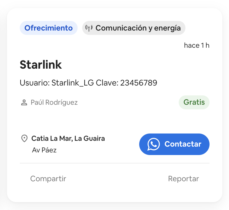 weplash's tweet photo. Alguien está compartiendo acceso a internet por Starlink, gratis, para la zona.

📍 Catia La Mar, La Guaira - Av. Páez

Contacto directo abajo 👇 https://t.co/LdUjhkYBro