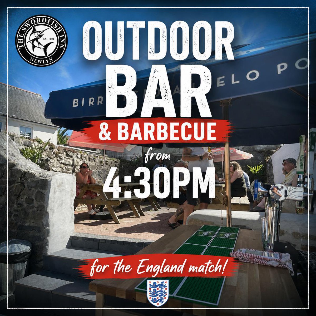 InnNewlyn's tweet photo. What a better time of time for a BBQ &amp; 🍺@nowellsy15 @fanatical100 @Trev_Worth @MouseholeAFC @PenzanceAFC @CornishPirates1 @ThroughTheGaps @NewlynFishing @ArmsFisherman 🧑‍🍳🍻 https://t.co/Z61Sktz6lx