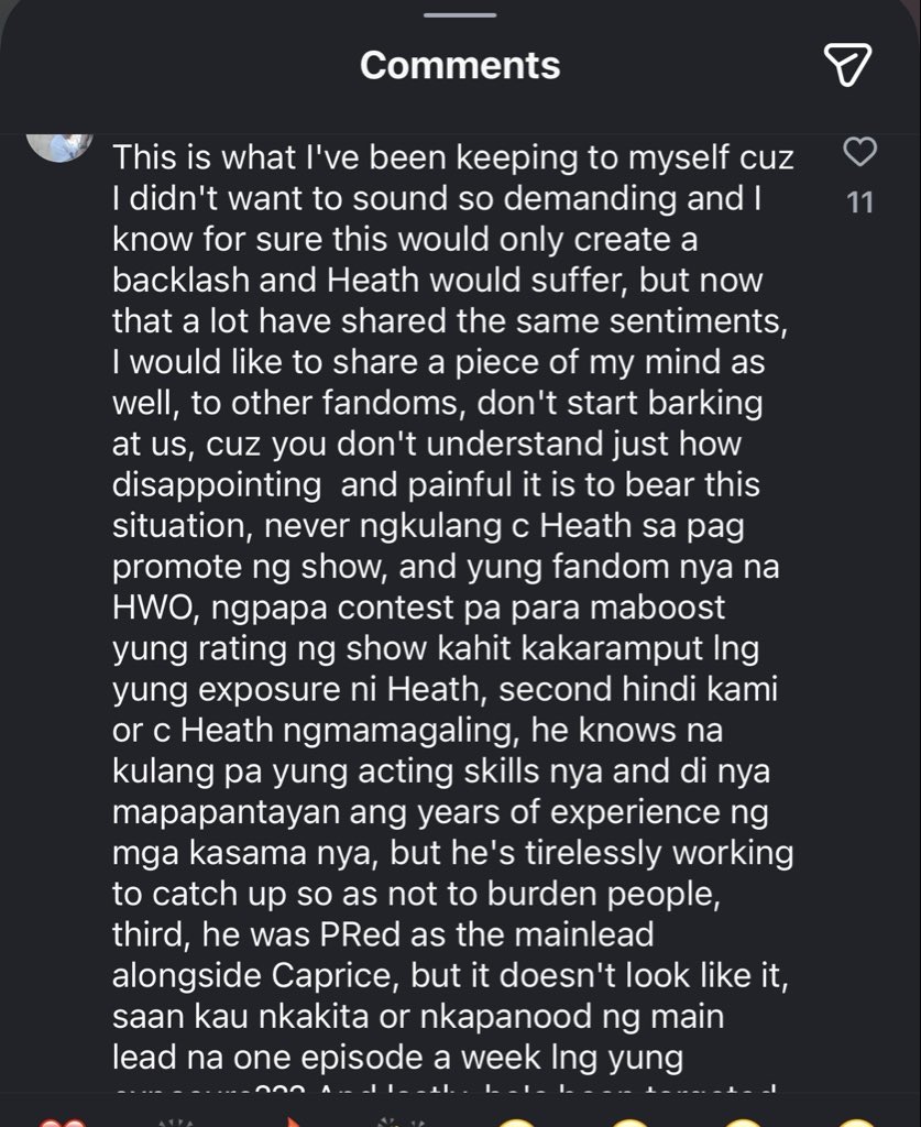 EuryNina16's tweet photo. Credits to the original commenter.
This is honestly so on point.
Ang dami nang nakapansin, even CVs. Wala ba talagang gagawin ang GMA?
I've always been a fan of GMA because of the quality of its programs. That's why it's disappointing to see this happen. Sana hindi totoo ang mga sinasabi nilang may agenda, because if it is, it would be very disappointing. I really hope GMA addresses the concerns and provides clarity. Coz if hindi naman pala siya makikita sa series na ito, why would we watch and stress ourselves over this.
#ymfs