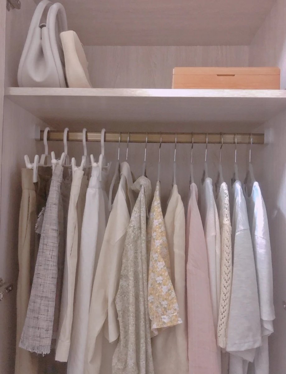 DCT_notice's tweet photo. Tackled my closet clutter this weekend! Donated 3 barely-used tees and a vintage book, made space + cleared my mind. Small win, big vibe upgrade https://t.co/LQfNmWHUdH