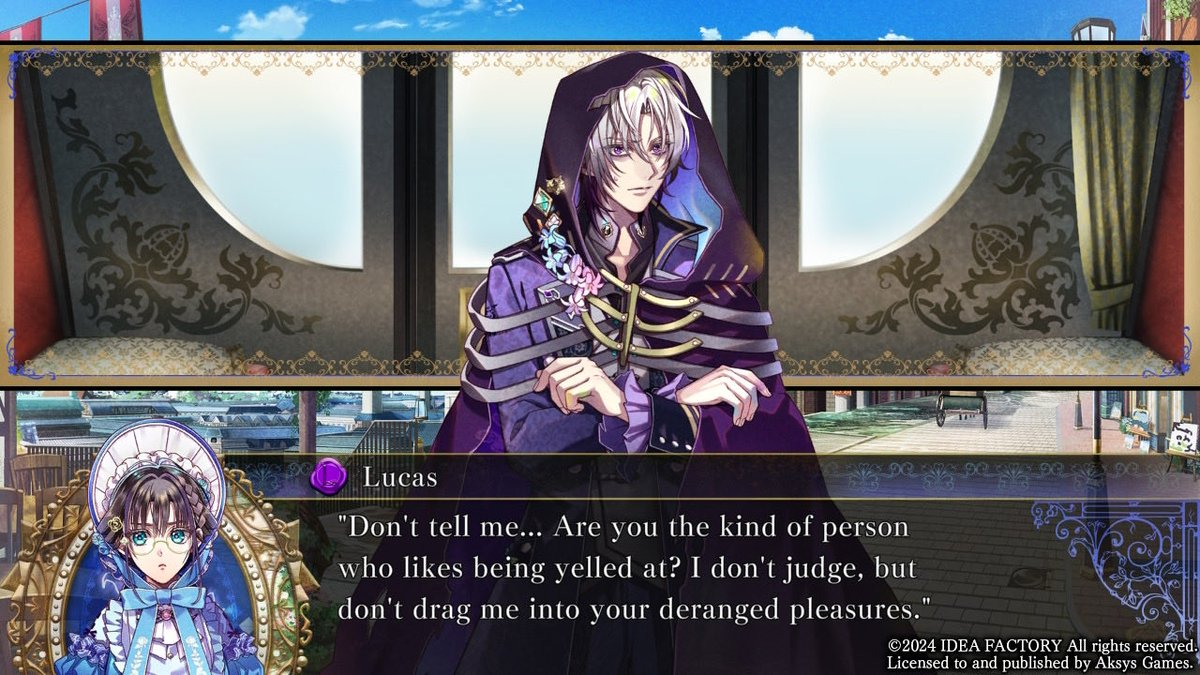 lunalbedo's tweet photo. aren’t otome games so wonderful and comical 💕 https://t.co/vIOCpRexYB
