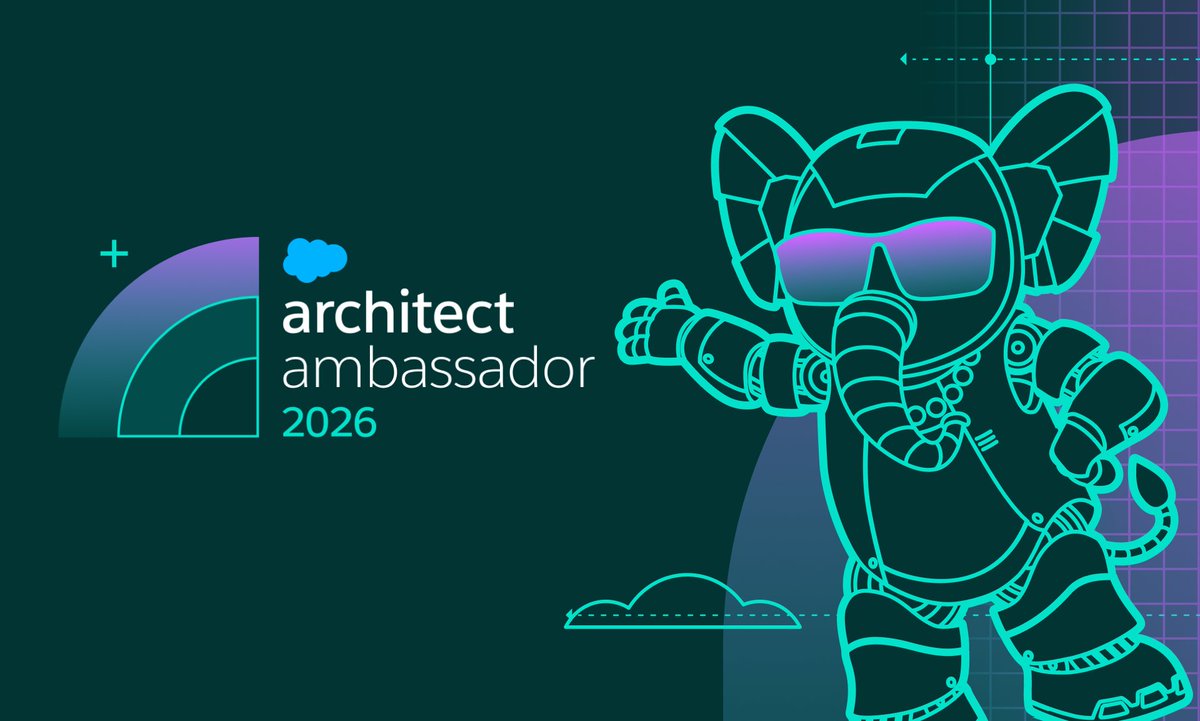 SalesforceArchs's tweet photo. Architecture is built through community, mentorship, and shared experience. 🌍

Today, we’re excited to introduce the 2026 cohort of @salesforce  Architect Ambassadors, a group of experienced architects helping scale architecture best practices through mentorship, workshops, knowledge sharing, and community leadership around the world.

Please join us in congratulating them: https://t.co/LJI2FoaixL