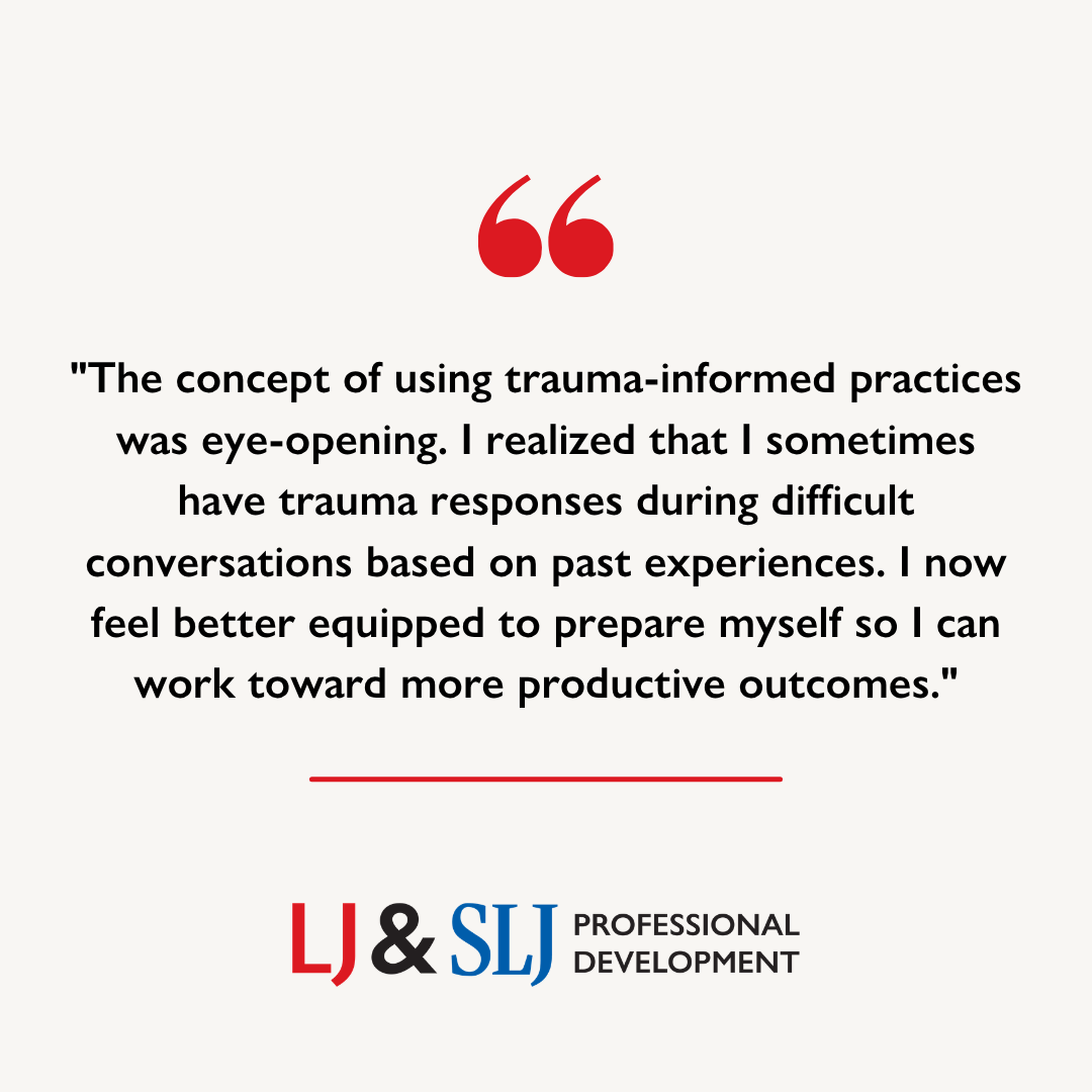 LibraryJournal's tweet photo. This self-paced course gives you practical frameworks for preparing, structuring, and documenting difficult conversations so you can address issues directly without escalating conflict or compromising your professionalism. Learn more here: https://t.co/wGJEQXBL9r https://t.co/JSNTdC4oei