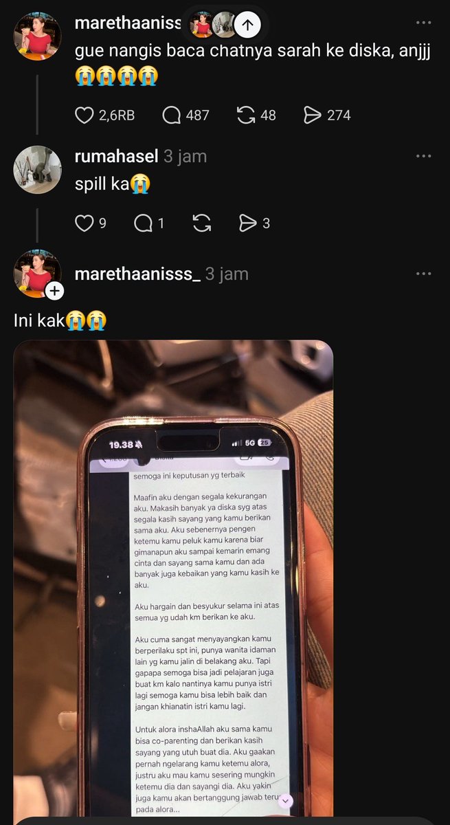 notyour_crushh's tweet photo. Update selanjutnya, sargib kirim kata perpisahan ke diska gaiss. Tapi keren sih kata"nya masih baik banget https://t.co/sSoz4N6yjZ