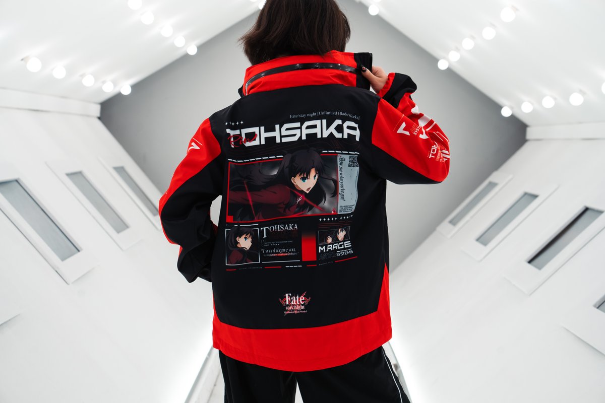 MDOTRAGE's tweet photo. ▽ M.RAGE × Fate/stay night [Unlimited Blade Works] 

A collaboration forged for the Masters!

✨Saber WINDSTRIKER Hyper
✨Rin Tohsaka WINDSTRIKER Hyper
🛍️Exclusive Tote bag
Inspired by iconic characters of the series.

📍 Available at Anime Expo 2026 - Booth 3708
⚡ Pre-order online now! - https://t.co/eft04HZ7AW

#FateStayNight #UnlimitedBladeWorks