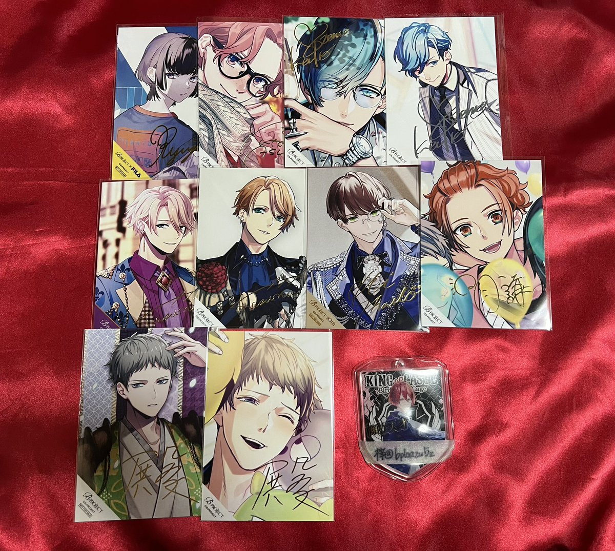 bploazu5z's tweet photo. 異種交換》 B-PROJECT Bプロ サイン 特典
Private Room

譲→北門 是国 阿修 愛染 増長 野目 釈村 遙日 不動 殿
求♡ サイン Private Room 音済 チェキ ブロマイド

各1枚求めています
チェキ↔︎チェキ、ブロマ↔︎ブロマ
郵送

纏めてだとありがたいですが1点からでもお気軽にお声掛けください🙇‍♀️ https://t.co/LTahGMLi4L