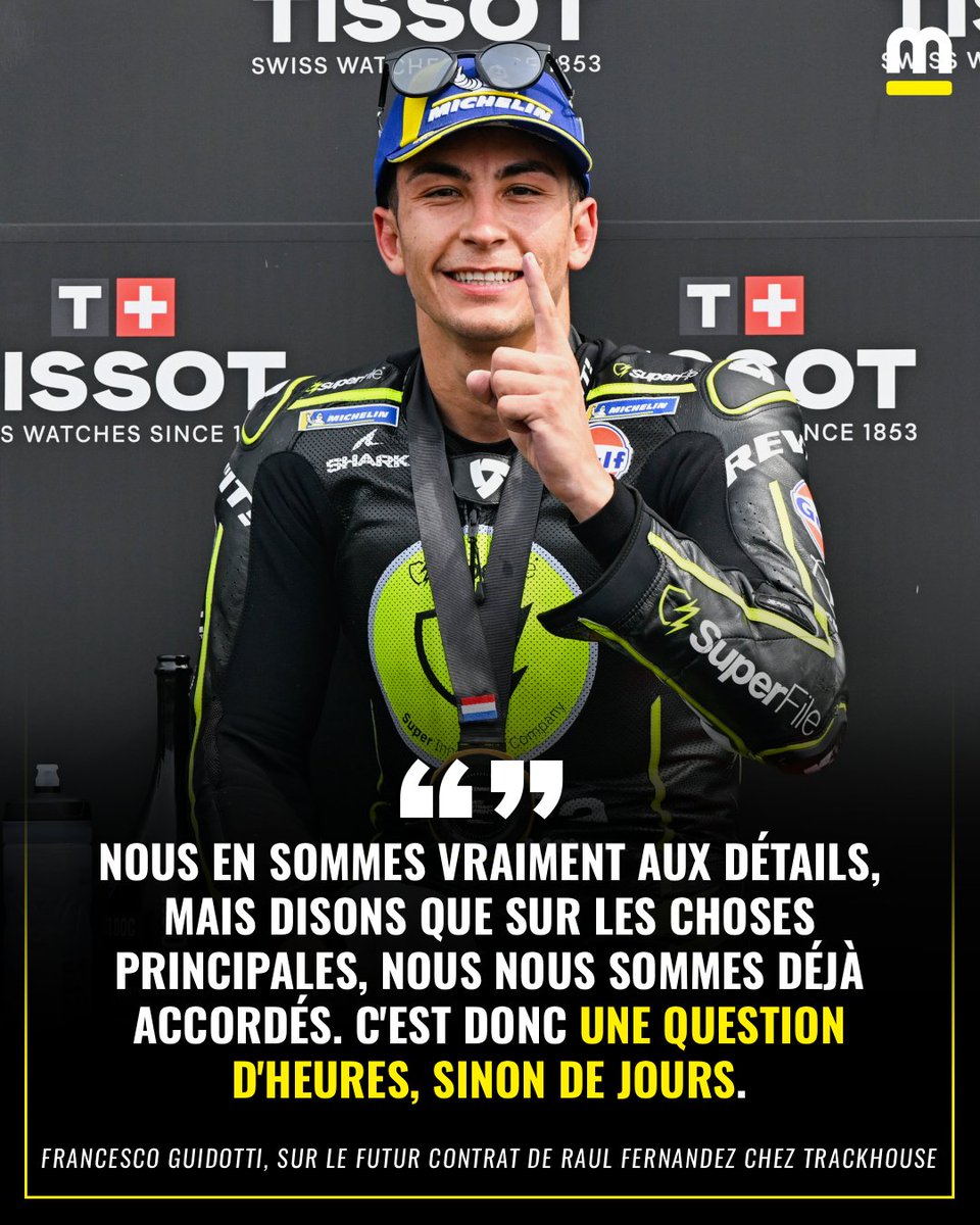Motorsport_FR's tweet photo. 📰 Raul Fernández et Trackhouse finalisent les derniers détails de leur contrat

👉 https://t.co/VrD0tPELSp

#MotoGP #DutchGP https://t.co/mk3gBg0qqe