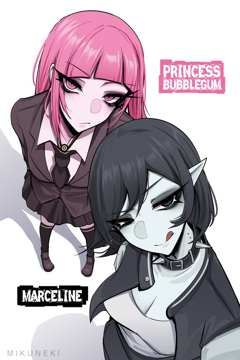 mikuneki's tweet photo. Princess Bubblegum &amp; Marceline 

#Adventuretime https://t.co/gh8kqgc5gt
