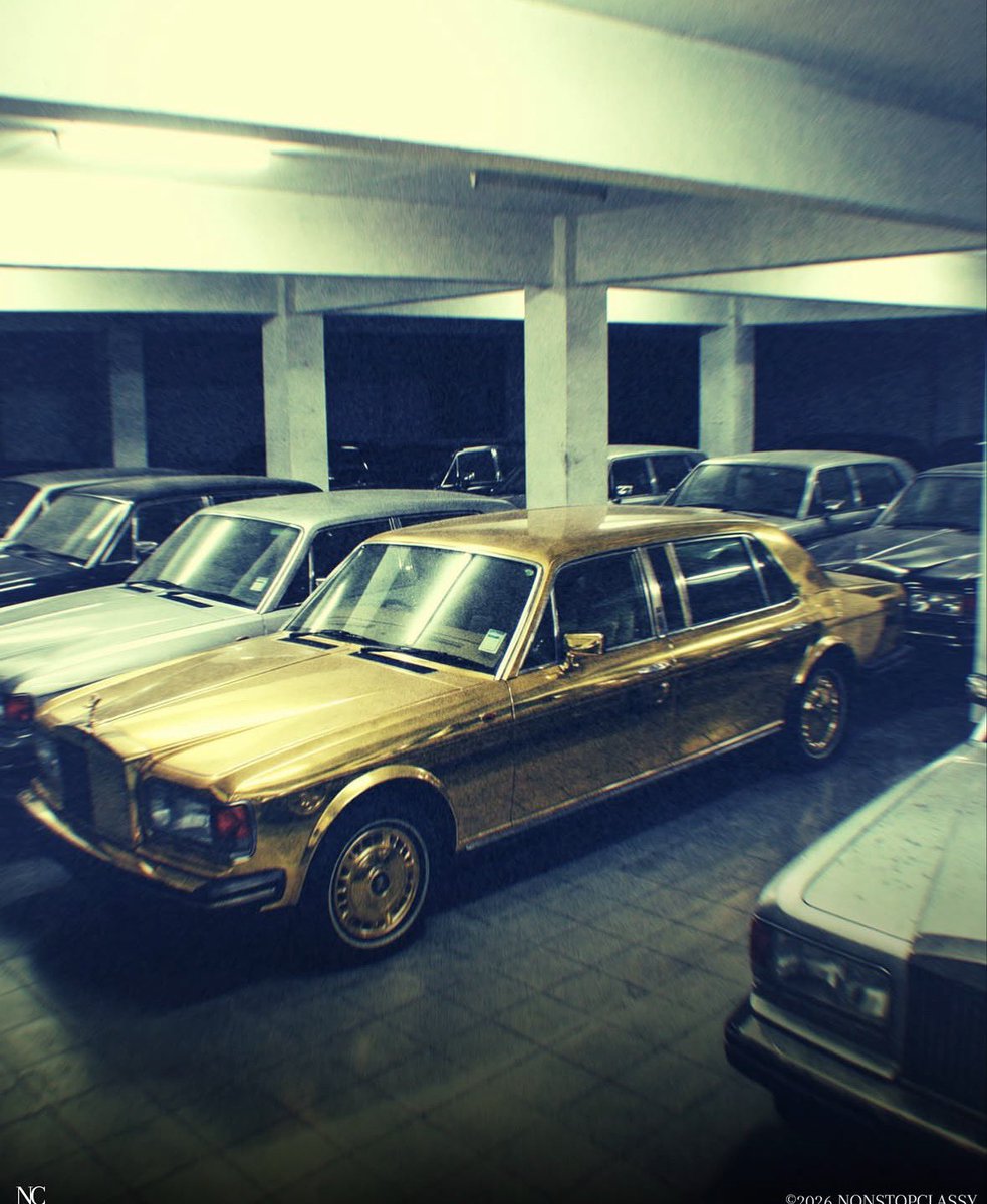 GrailArchive's tweet photo. After the 1997 Asian financial crisis, Prince Jefri Bolkiah surrendered over 2,000 cars stored across 21 warehouses. The collection remained largely hidden until photos taken in 2001 surfaced decades later, giving the world its first real look inside one of the greatest automotive collections ever assembled.