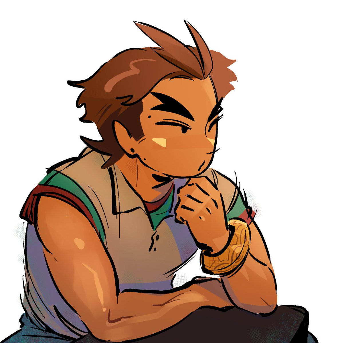 asooffa's tweet photo. apollo in a... polo..? https://t.co/myCcKXkvfI
