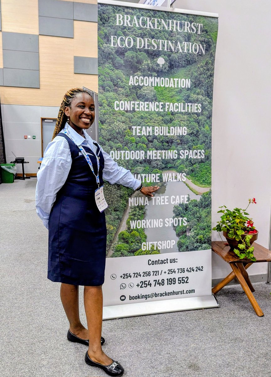SyombuaDee's tweet photo. Great connecting with Safariline Defender Tours, Magical Kenya, KWS, and Brackenhurst Eco Destination at the #MICEExpo. Inspired by the conversations and excited for the future of sustainable tourism! 🌍🤝

#Networking #Tourism #MagicalKenya #ArtForEarth https://t.co/g4RUL6ckWw