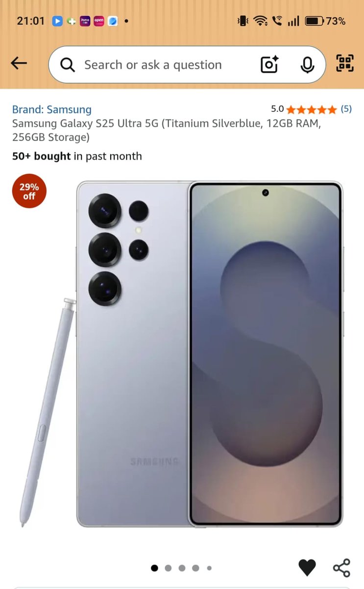 agentofxlive1's tweet photo. @stufflistings #AmazonPrimeDayContest #GalaxyS25UltraDay3 @stufflistings Going with my favorite &amp; the most unique one, "Titanium SilverBlue – Where Power Wears Elegance." https://t.co/TFcFc56qHn