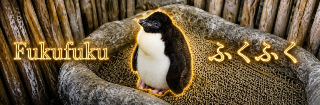TrolldevSol's tweet photo. THIS IS SO FUNNY AND MEMEABLE,

We recently had a chubby elephant go to millions, and this little penguin is going insanely viral for being so little and fat

Fukufuku is a new baby born penguin that was born in a zoo at Osaka. With almost 1 million views in the past 24 hours it's like he was born to be famous

They are even hosting an event that is open to the public so everyone can visit and see this little chubby penguin

$Fukufuku - ふくふく
https://t.co/yK2ReDMpvG