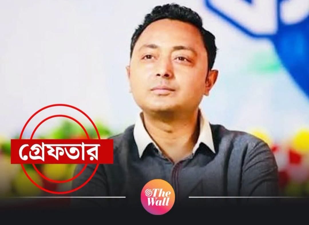 keyakahe's tweet photo. Ex TMC councillor, husband of ex TMC MLA Aditi Munshi, Debraj Chakraborty has been arrested on charges of extortion, intimidation and violence. He was the blue-eyed boy of bhaipo. 
Kudos to our CM @SuvenduWB da. 
Special mention to Rajarhat Gopalpur MLA, my brother @tjt4002 for tirelessly showcasing the wrongdoings of this corrupt husband wife duo.