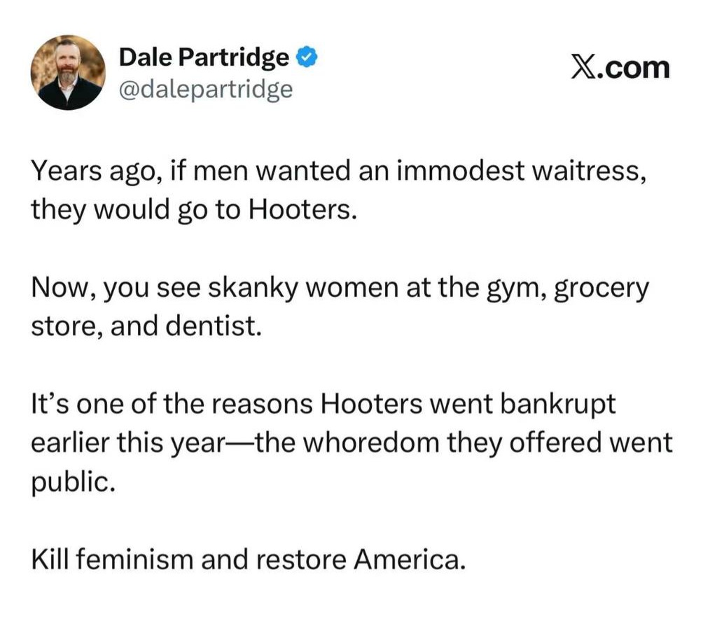 Haqiqatjou's tweet photo. This is exactly why you have to force all women to wear burka in public.

If you don't, women due to their nature engage in an arms race of sluttiness, competing for the attention of men, until they're all doing onlyfans, all the time, in every place. https://t.co/gNyNL6Yo3h