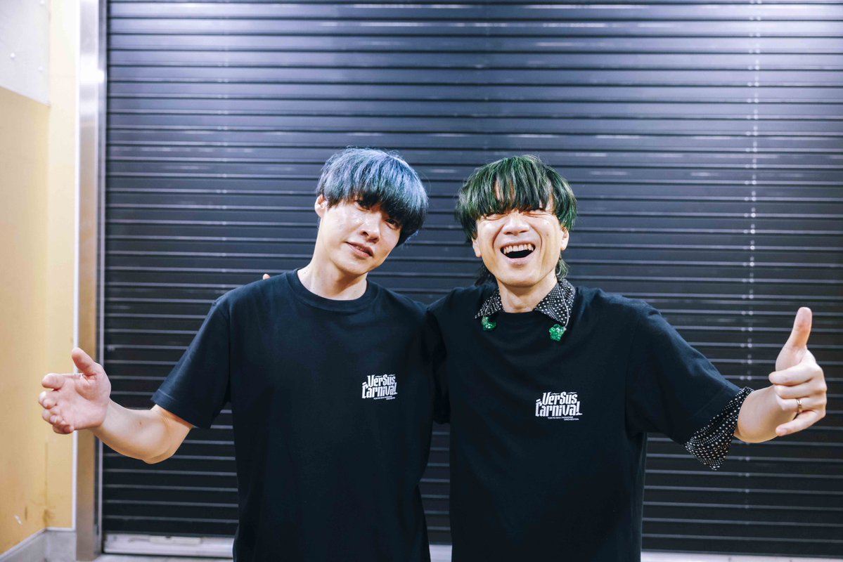 tokyoskaj's tweet photo. 🎪VerSus Carnival🎪
7/1(水)@ NIIGATA LOTS

#加藤隆志🎸 × #山内総一郎🎸

📸 橋本歩
@hashimoto_ayumu
#スカパラ https://t.co/OBrtBEjtL9