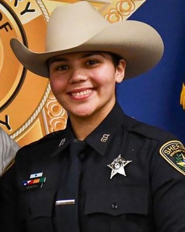 USMarshalsFund's tweet photo. Our thoughts and prayers are with the family, friends, and colleagues of Deputy Erika Serrato of the Montgomery County (TX) Sheriff’s Office.  On June 28, she was directing traffic at the scene of an accident when she was struck by a heavy duty commercial vehicle and killed.

Deputy Serrato had served with the Montgomery County Sheriff’s Office for six years.

@NationalSheriff @TheIACP  @NLEOMF @USMarshalsFund #HonorTheFallen