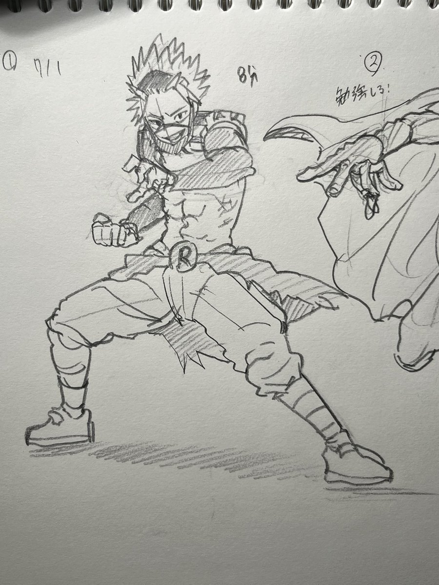 sadaakihide's tweet photo. #クロッキー
#漫画家志望
フィギュア参考のクロッキー https://t.co/63d1BfXQfQ