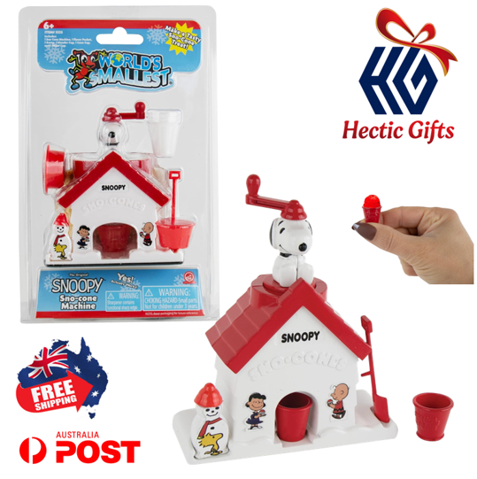 HecticGifts's tweet photo. NEW - The Worlds Smallest Snoopy Sno Cone Machine
https://t.co/14lIaAR7Ad
#New #HecticGifts #SuperImpulse #SI #WorldsSmallest #SnoopySnoConeMachine #ReallyWorks #Collectible #Toy #IceTreats #Nostalgia #Minature #FreeShipping #AustraliaWide #FastShipping https://t.co/hYLDPfVzui