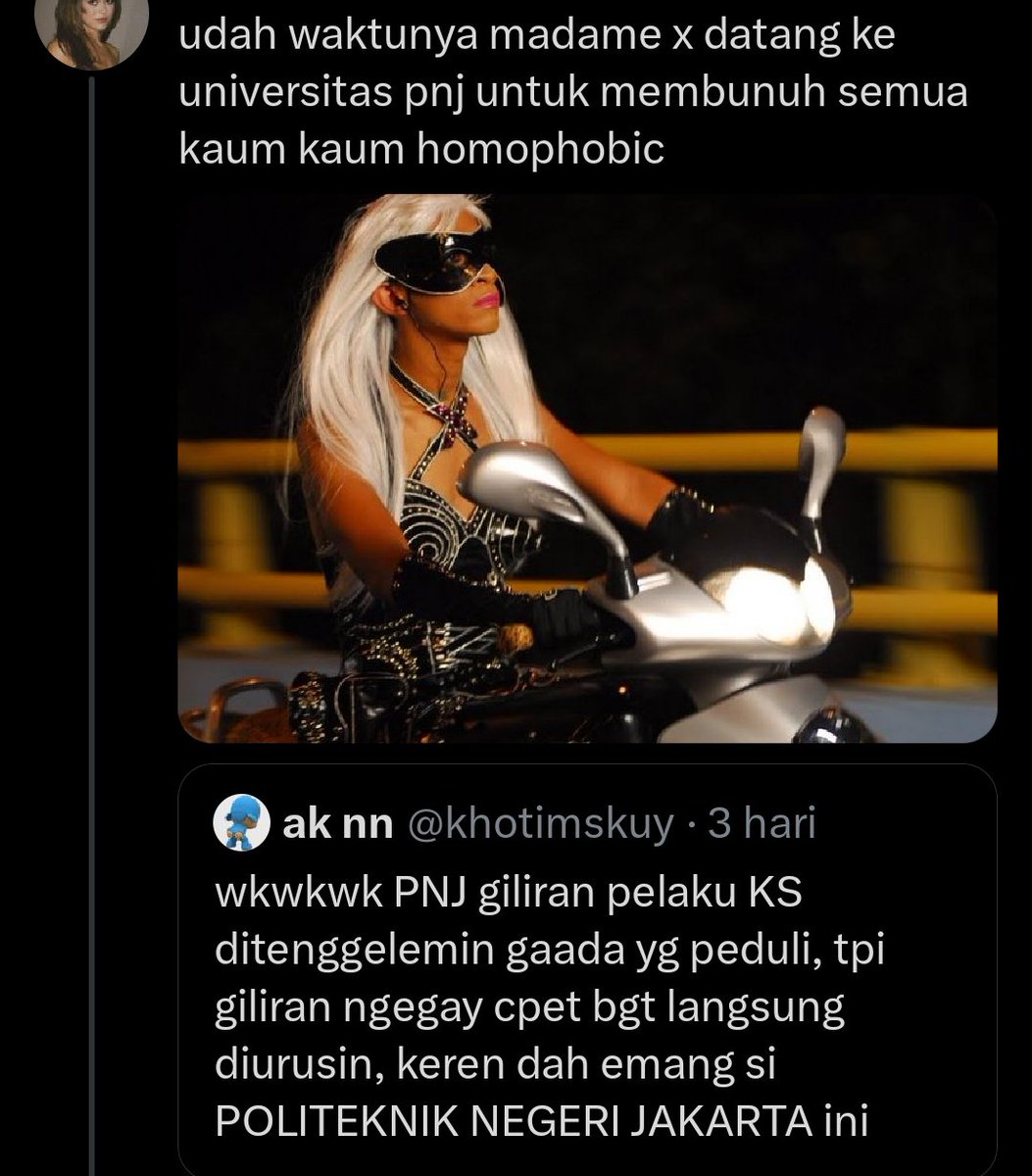 labewbeww's tweet photo. @kittenkwenn buat negara aja sekalian sakit, sama ideologi sesat situ biar ga tersinggung sana sini.
Elon musk aja waras, normal.
awas pedo. https://t.co/667F8rIzBd