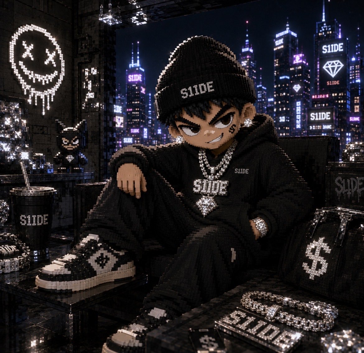 S1ide_official's tweet photo. They laughed.

Now they’re watching.

No whitelist.
No VC.
No noise.

Just pixels, diamonds, and people who get it.

The first drop won’t stay cheap forever.

If you’re early…
you already know.

🖤 Mint your piece.
🔁 Repost if you’re part of the movement.
👀 Follow @S1ide_official 

See you on S1IDE.

#S1IDE #NFT #NFTCommunity #PixelArt #CryptoArt #Web3 #DigitalCollectibles #OpenSea #PolygonNFT #Genesis