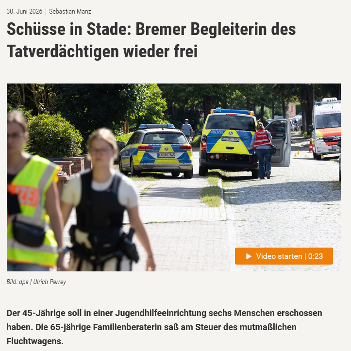 AmoebenTranspor's tweet photo. Damit ich das richtig verstehe.
Die Fluchtwagenfahrerin eines Mörders ist auf freiem Fuß, weil sie nur eine "Begleiterin" war?

Habt ihr eigentlich alle den Arsch offen?
Sie IST eine Komplizin! 🤬

Vergewaltigen, Rauben, Morden, ist alles kein Problem. 🖕

https://t.co/2obAFQTsUs https://t.co/K8ckrfktOr