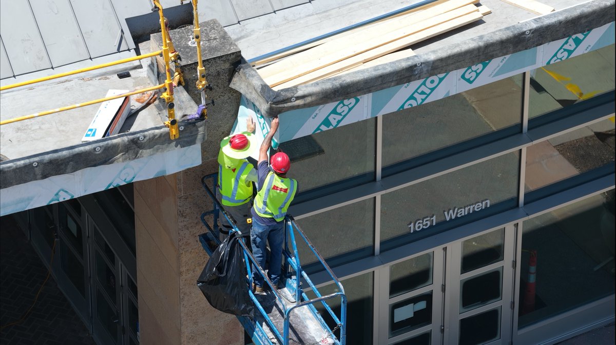 Schwickerts's tweet photo. Transformation has started at Minnesota State University, Mankato’s Taylor Center. Our Roofing and Metals crew are working with Brennan Companies to this NCAA Division II athletic facility.

Follow along this summer for more updates from the project! https://t.co/M8t3BvRsas