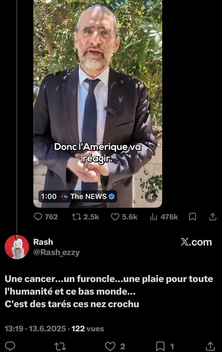 SwordOfSalomon's tweet photo. 🚨♻️ SIGNALEMENT : Rachid Ez-Zayany (@Rash_ezzy), 51 ans, franco-marocain 🇫🇷🇲🇦, résidant à Cabestany, près de Perpignan, affirme être commercial chez Enertec France, société spécialisée dans les énergies renouvelables.

Sur son compte X, Rachid Ez-Zayany déverse une haine antisémite d’une violence extrême, allant jusqu’aux appels à l’extermination des Juifs et à l’apologie du nazisme, de la Shoah et du Hamas.

📌 « Peuple maudit », « plaie pour le monde », « cancer pour l’humanité », « le moustachu aurait dû finir le taff », « youpin », « furoncle », « nez crochu »…

⚠️ Nous demandons à Nicolas Devesa, s’il emploie toujours cet individu, de prendre immédiatement les mesures qui s’imposent.

⚖️ Nous appelons les associations juives à engager des poursuites face à ces propos d’une gravité absolue, tenus publiquement et en nom propre.

‼️Nous ne devons jamais nous habituer à voir ceux qui rêvent d’une deuxième Shoah vivre tranquillement, sans conséquences. Traquons-les.

🚔 cc @PoliceNationale @Interieur_Gouv @Prefet66 @justice_gouv @Association_OJE @ActionsAvocats @ObservatoireOjf @LICRA @MelkiMuriel @DJournoavocat @auroreberge