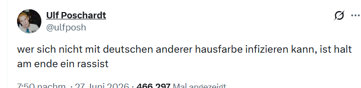 LetGoBrandon8's tweet photo. @KoeppelRoger @ulfposh @YouTube Was finden sie Grossartig? Asoziale Hetze, getrieben von niederem Intellekt im Verbund mit fehlender Selbstreflektion? 
Mit dieser inszenierten Schützenhilfe tun sie sich selbst keinen gefallen. https://t.co/tqFRehqw47