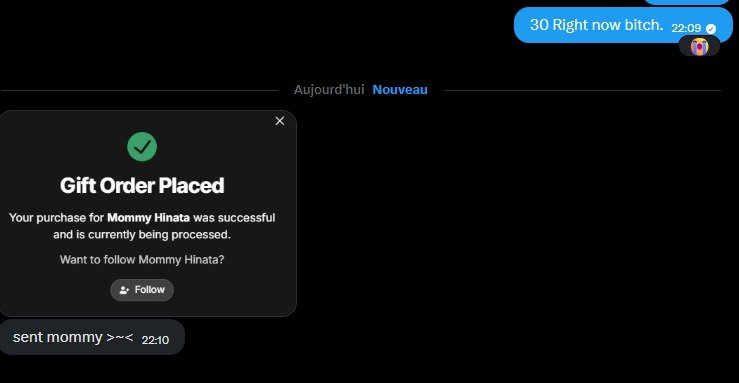 Mommy_blacked's tweet photo. Got $30 because a sub liked my tweet, I can’t with y’all 😂 https://t.co/YnFm4cTnA0
