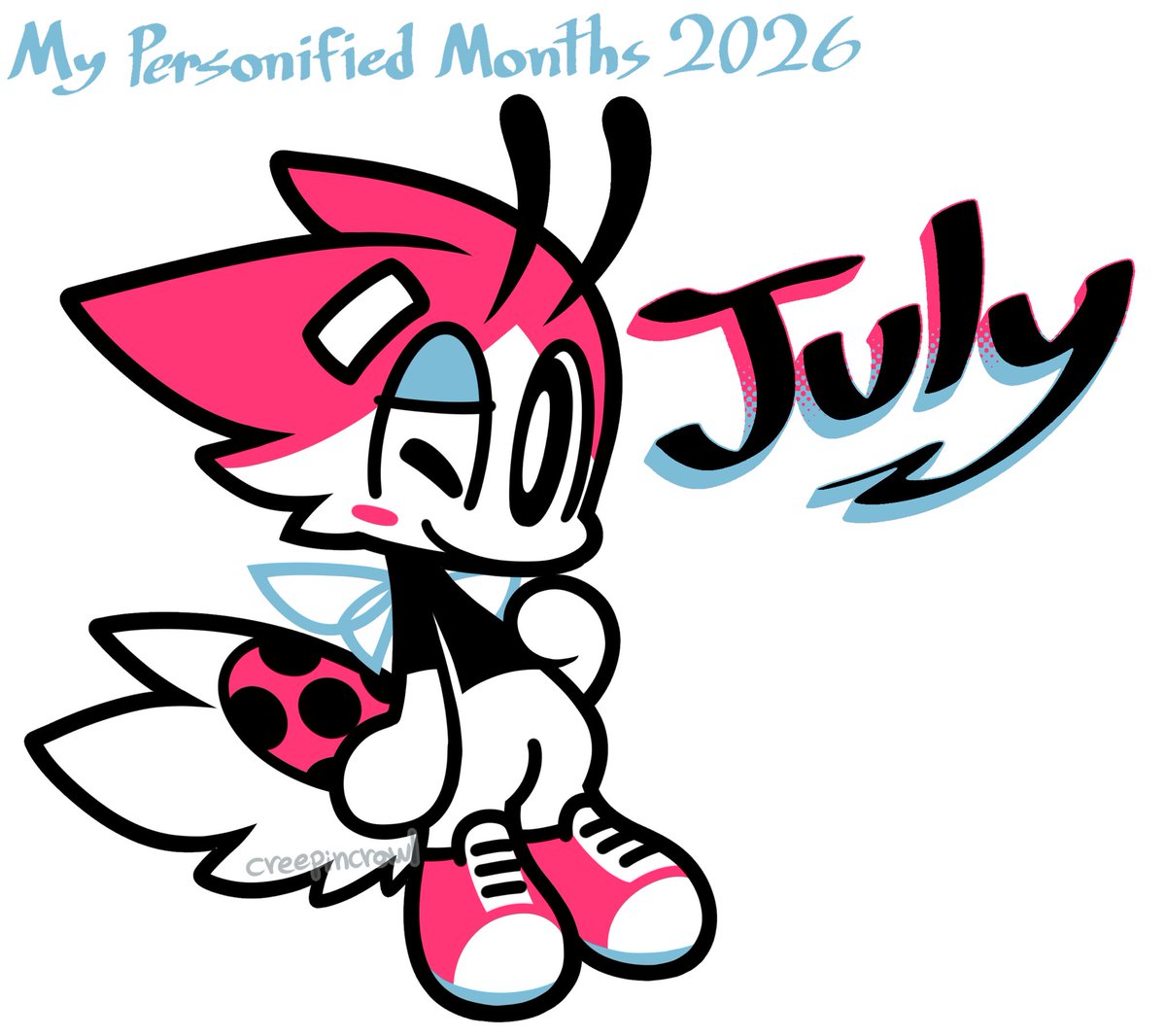 creepincrawl's tweet photo. July for #MyPersonifiedMonths! https://t.co/RbuDgS5enk