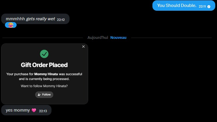Mommy_blacked's tweet photo. Lmao he just doubled it like the pathetic little paypig he is 😂 https://t.co/CX76PSlYdk