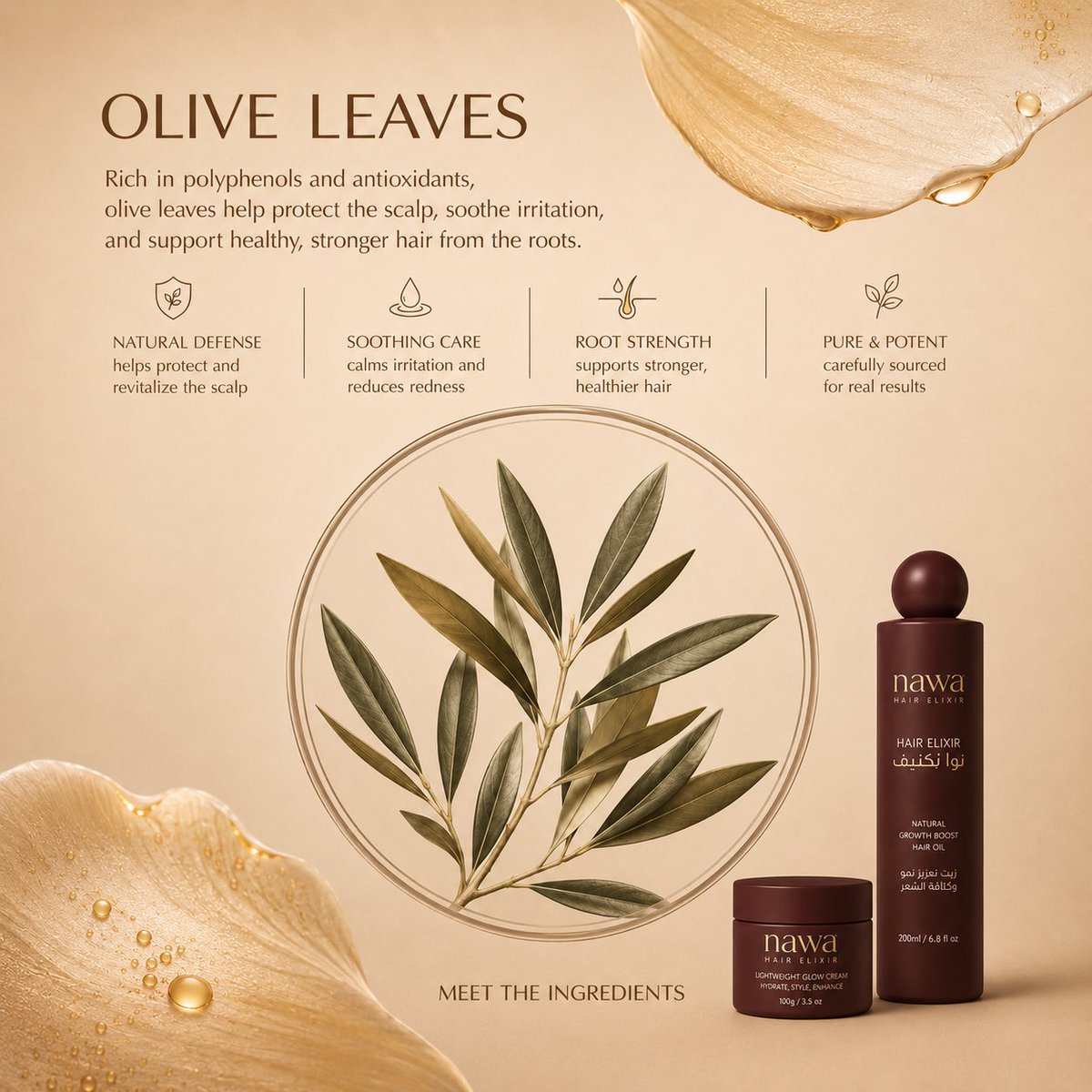 NAWAcosmetics's tweet photo. Meet the ingredients of NAWA 🤍 https://t.co/W8fAmofS7U