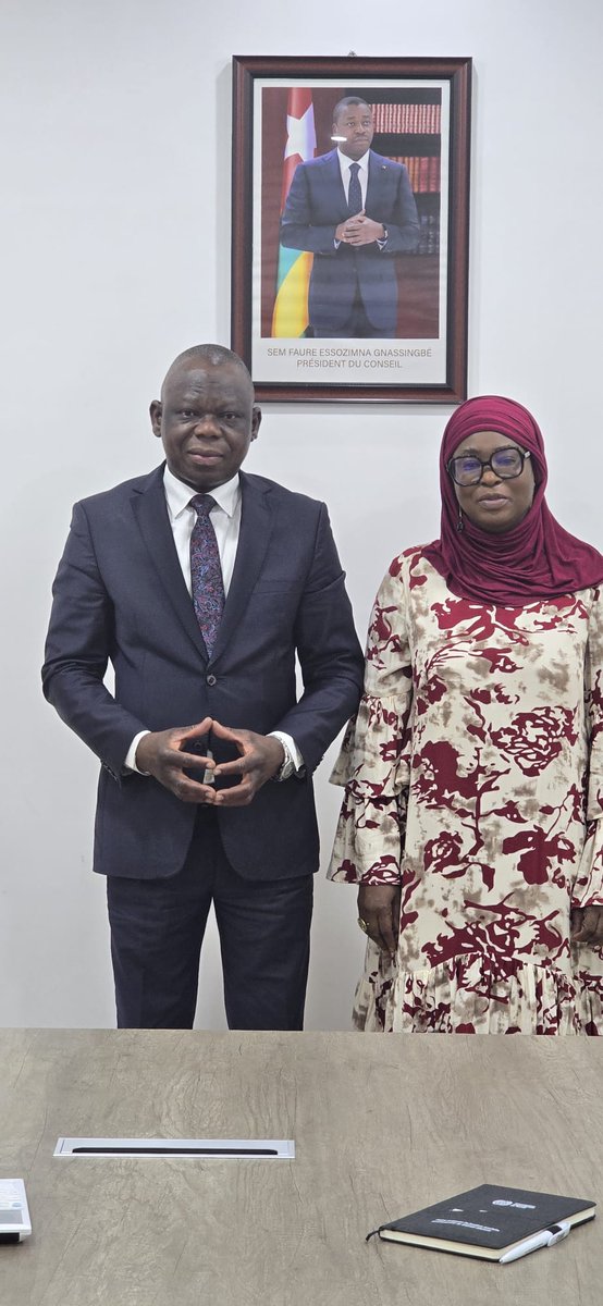 OITAbidjan's tweet photo. Du #DialogueSocial à la #TransitionEcologiqueJuste, en passant par la #ProtectionSociale, l’#EmploiDesJeunes et la résilience des populations fragiles, @OITAbidjan réaffirme son engagement au Togo🇹🇬 pour une transformation créatrice de #TravailDécent pour tous. 

#PPTD #ODD8 https://t.co/mj3zD6edJD