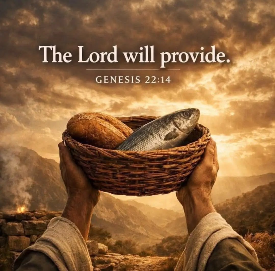 JesusChristsGod's tweet photo. Genesis 22:14
14 So Abraham called that place The Lord Will Provide. And to this day it is said, “On the mountain of the Lord it will be provided.” https://t.co/JzBtqBhcQJ