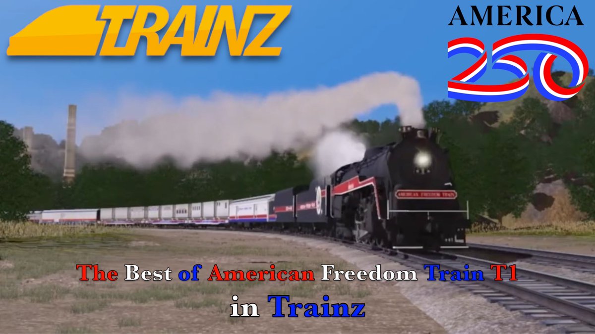 tgrptrains's tweet photo. The Best Of American Freedom Trains in Trainz for the 250 years. https://t.co/jMHjCmnGmV