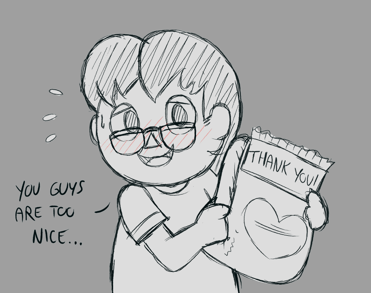 Tenerius's tweet photo. Old Subscriber Announcement Doodles #1 March 2024 https://t.co/XY8v079Anx