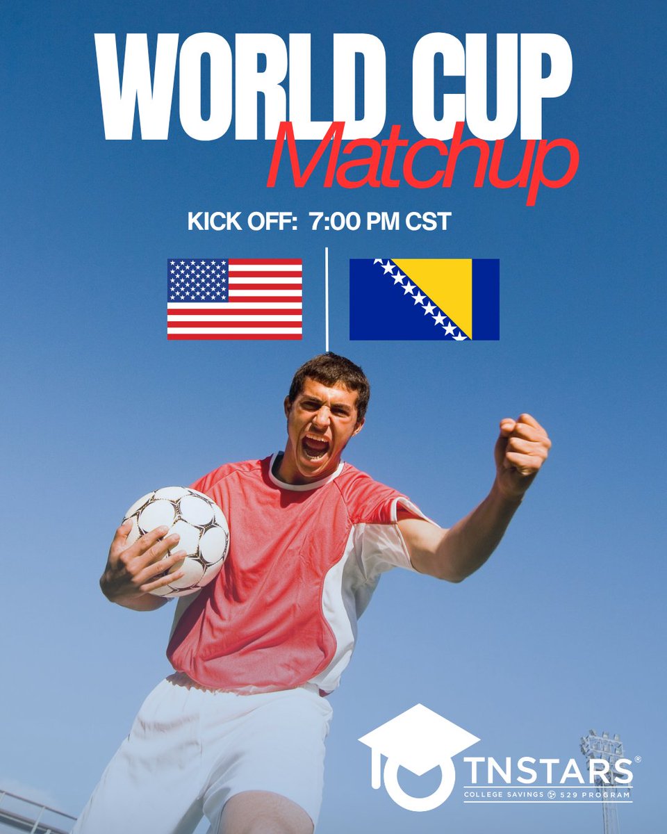 TNStars529's tweet photo. USA takes on Bosnia &amp; Herzegovina tonight at 7 PM CST!
Team TNStars is ready to cheer on the Stars and Stripes! Are you? https://t.co/3ftjpSWown